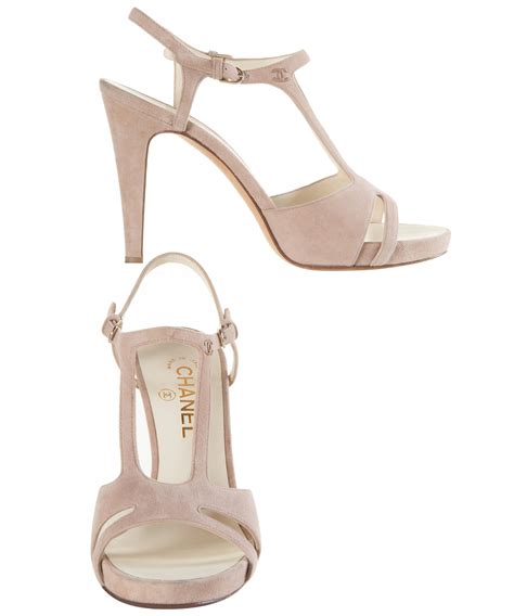 chanel sandals flat|Chanel high heel sandals.